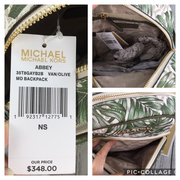 Michael Kors Abbey Backpack & Jet Set Wallet Set - Picture 5 of 8